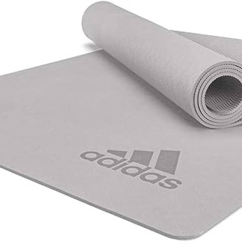 Килимок для йоги Adidas Premium Yoga Mat сірий Уні 176 х 61 х 0,5 см DT-ADYG-10300GR, рис. 0
