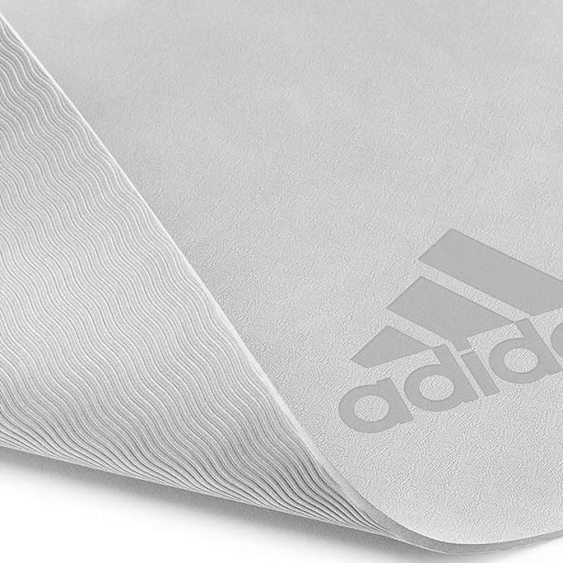 Килимок для йоги Adidas Premium Yoga Mat сірий Уні 176 х 61 х 0,5 см DT-ADYG-10300GR, рис. 2