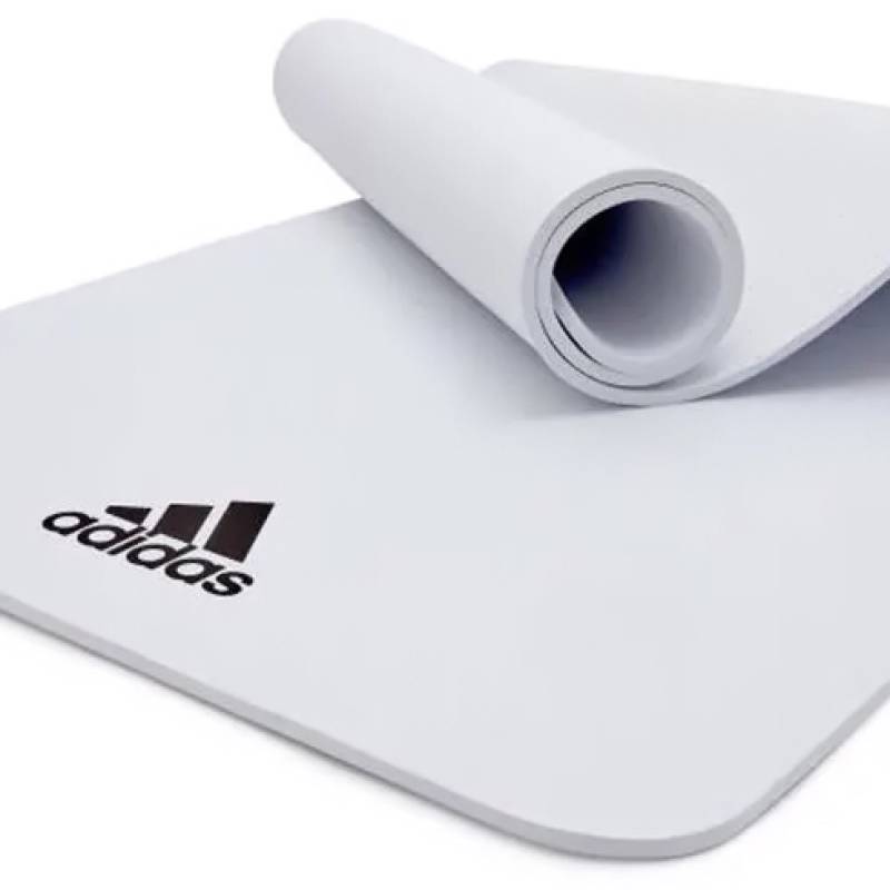 Килимок для йоги Adidas Yoga Mat білий Уні 176 х 61 х 0,8 см DT-ADYG-10100WH, рис. 0