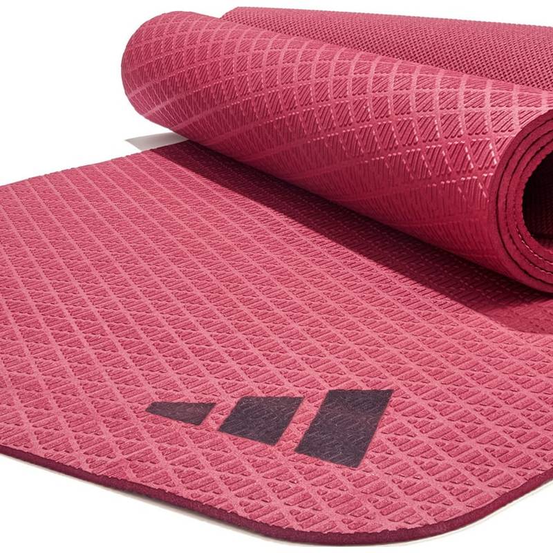 Килимок для йоги Adidas Yoga Mat бордовий Уні 176 х 61 х 0,4 см DT-ADYG-10001CB, рис. 0