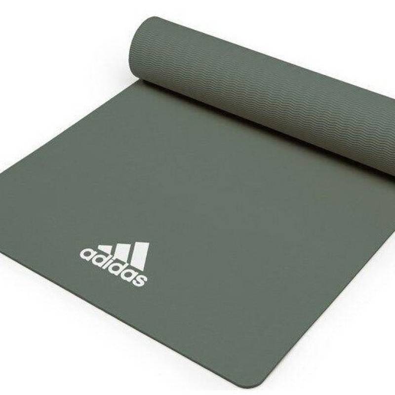 Килимок для йоги Adidas Yoga Mat темно-зелений Уні 176 х 61 х 0,8 см DT-ADYG-10100RG, рис. 1