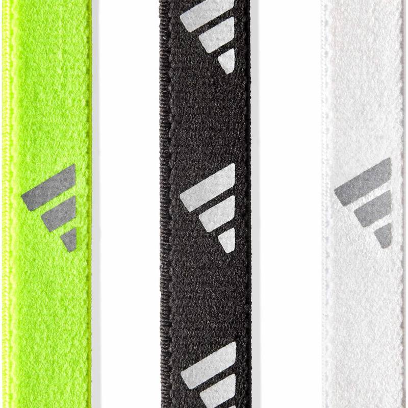 Пов'язки на голову Adidas Hairbands 3pk білий, чорний, зелений Уні One Size DT-ADAC-16197, рис. 1
