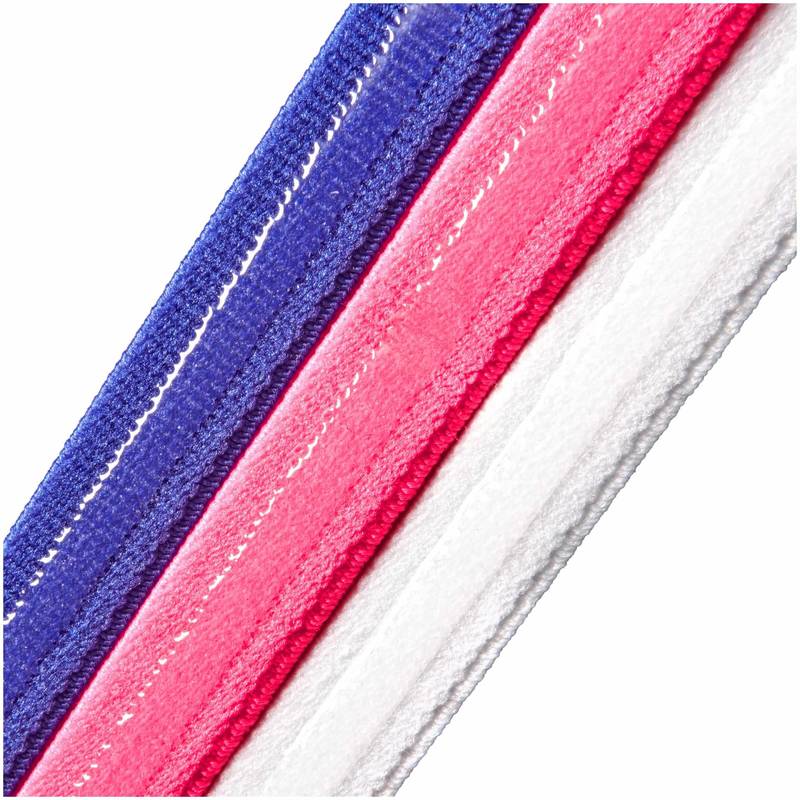 Пов'язки на голову Adidas Hairbands 3pk рожевий, синій, білий DT-ADAC-16199, рис. 2