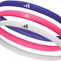 Пов'язки на голову Adidas Hairbands 3pk рожевий, синій, білий DT-ADAC-16199, прев. 0