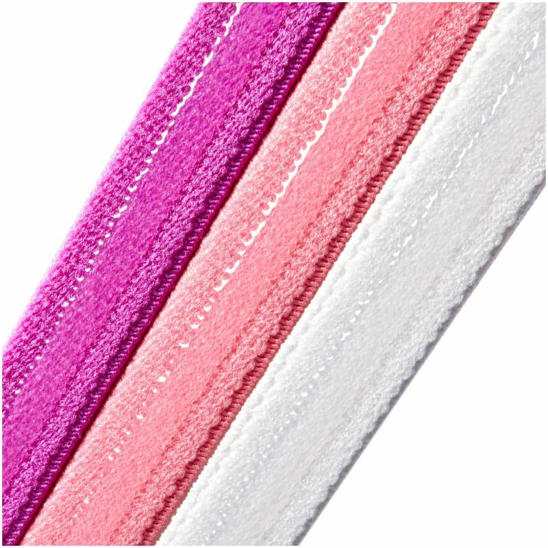 Пов'язки на голову Adidas Hairbands 3pk рожевий, фіолетовий, білий DT-ADAC-16198, рис. 2