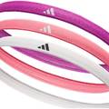 Пов'язки на голову Adidas Hairbands 3pk рожевий, фіолетовий, білий DT-ADAC-16198, прев. 0