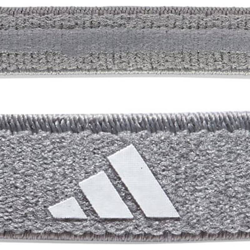 Пов'язки на голову Adidas Hairbands 3pk чорний, сірий, бордовий Уні One Size DT-ADAC-16201-NL, рис. 2