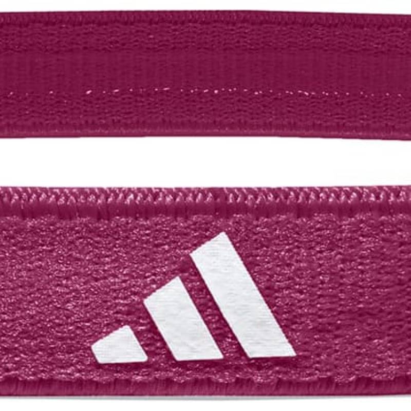 Пов'язки на голову Adidas Hairbands 3pk чорний, сірий, бордовий Уні One Size DT-ADAC-16201-NL, рис. 1