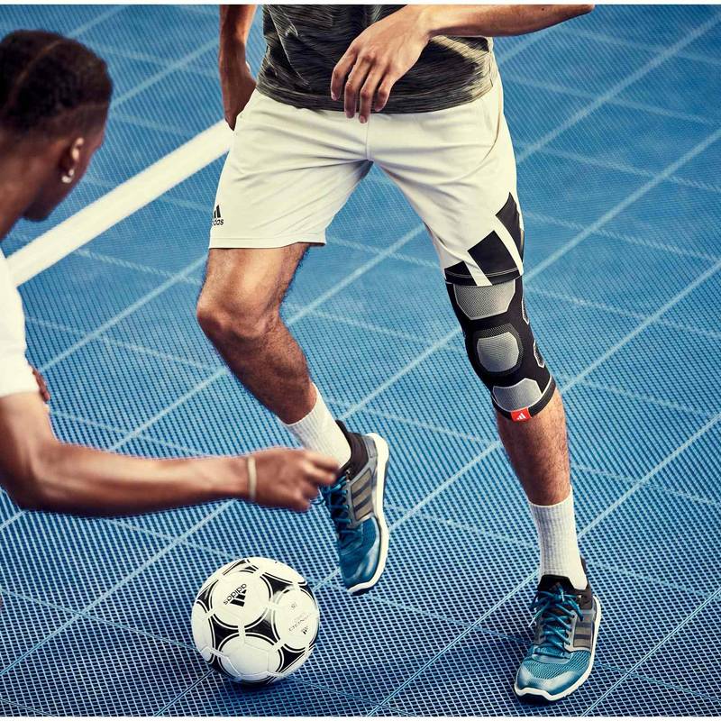 Фіксатор коліна Adidas Knee Support чорний Уні S DT-ADSU-12521BK-NL, рис. 5