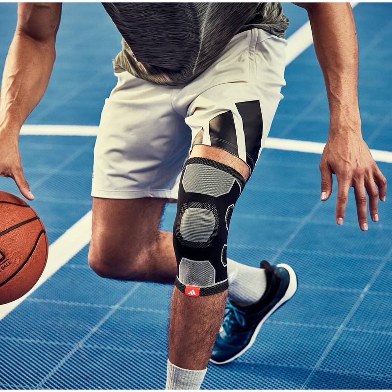 Фіксатор коліна Adidas Knee Support чорний Уні S DT-ADSU-12521BK-NL, рис. 6