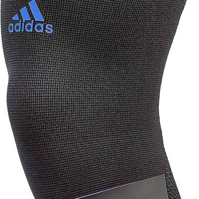 Фіксатор коліна Adidas Performance Knee Support чорний, синій Уні S DT-ADSU-13321BL