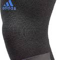 Фіксатор коліна Adidas Performance Knee Support чорний, синій Уні S DT-ADSU-13321BL
