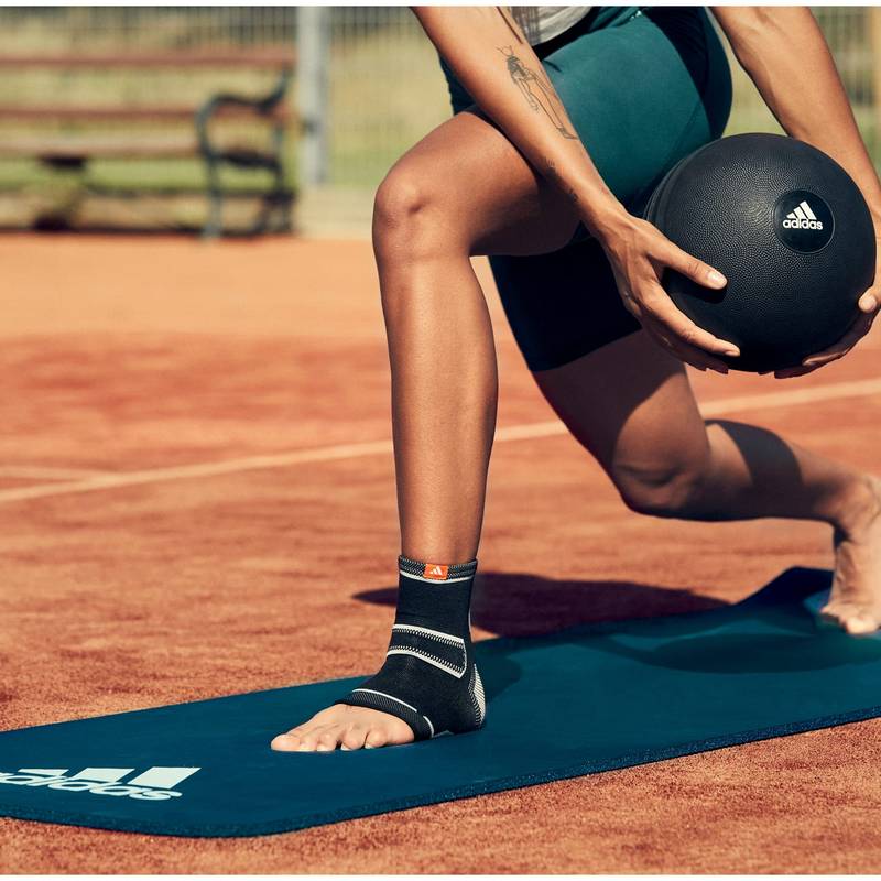 Фіксатор щиколотки Adidas Ankle Support чорний Уні M DT-ADSU-12512BK-NL, рис. 6