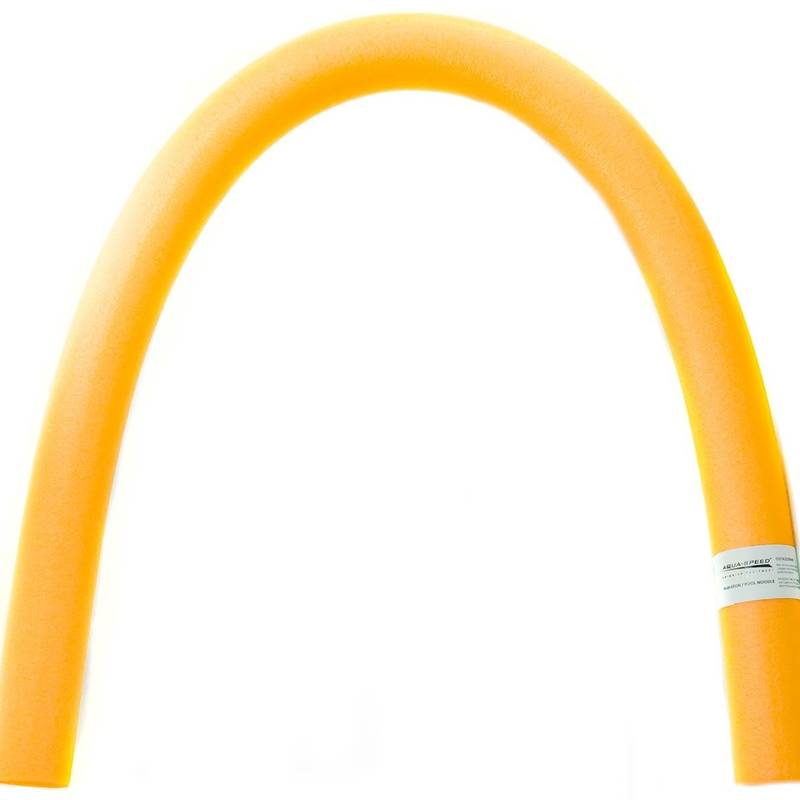 Аквапалка для аквафітнесу Aqua Speed Pool noodle 5646 жовтий Уні 160х7 см DT-166-18, рис. 0