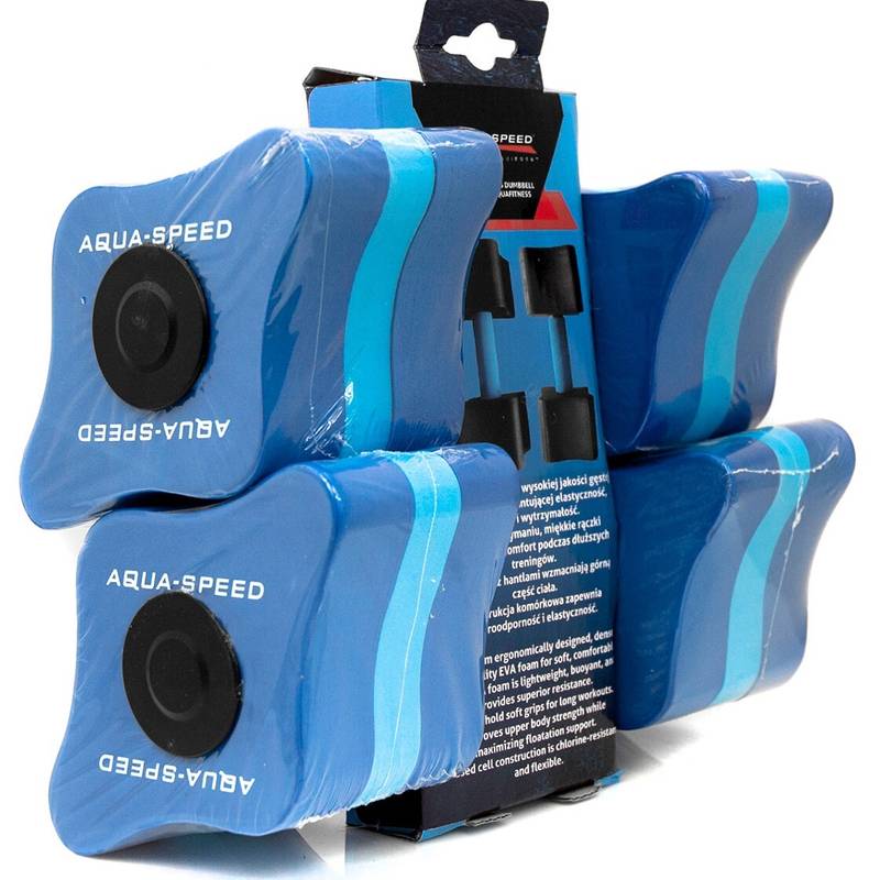 Гантелі для аквафітнесу Aqua Speed AQUAFITNESS Dumbells 5647 синій Уні 11x15x8см DT-167, рис. 1