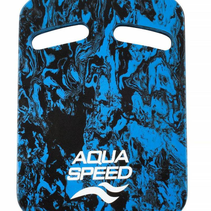 Дошка для плавання Aqua Speed SWIRL PULLBUOY 61247 синій, чорний Уні 43х28х3,6 DT-162-10, рис. 0