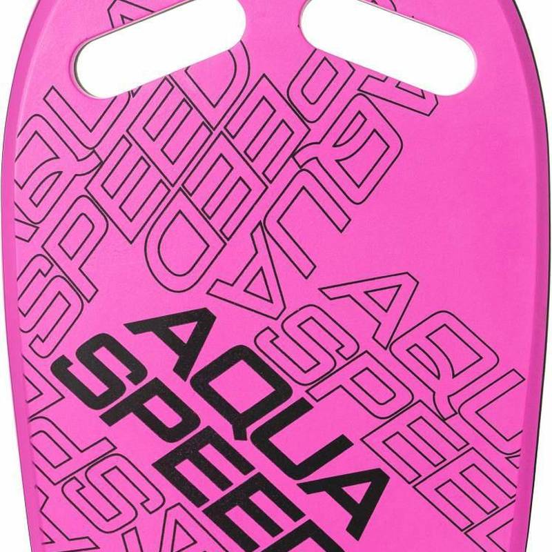 Дошка для плавання Aqua Speed WAVE KICKBOARD 3980 рожевий Уні 43x28x3,6cм DT-539-03, рис. 0