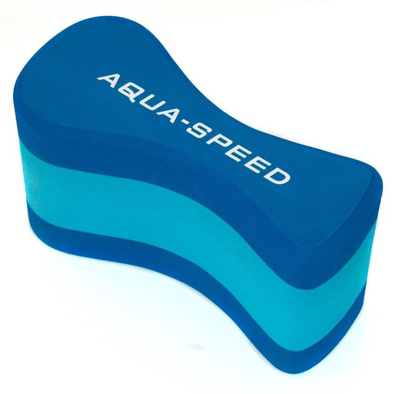 Колобашка для плавання Aqua Speed ​​3 LAYESR PULLBUOY 5641 блакитний, синій Уні 22,8x10,1x12.3см DT-161, рис. 0