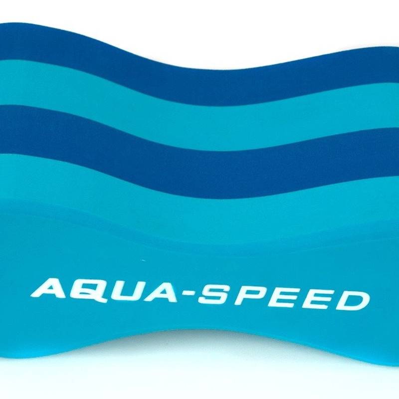 Колобашка для плавання Aqua Speed 4 LAYERS PULLBUOY 5640 блакитний, синій Уні 23,5x8,5x13см DT-160, рис. 2