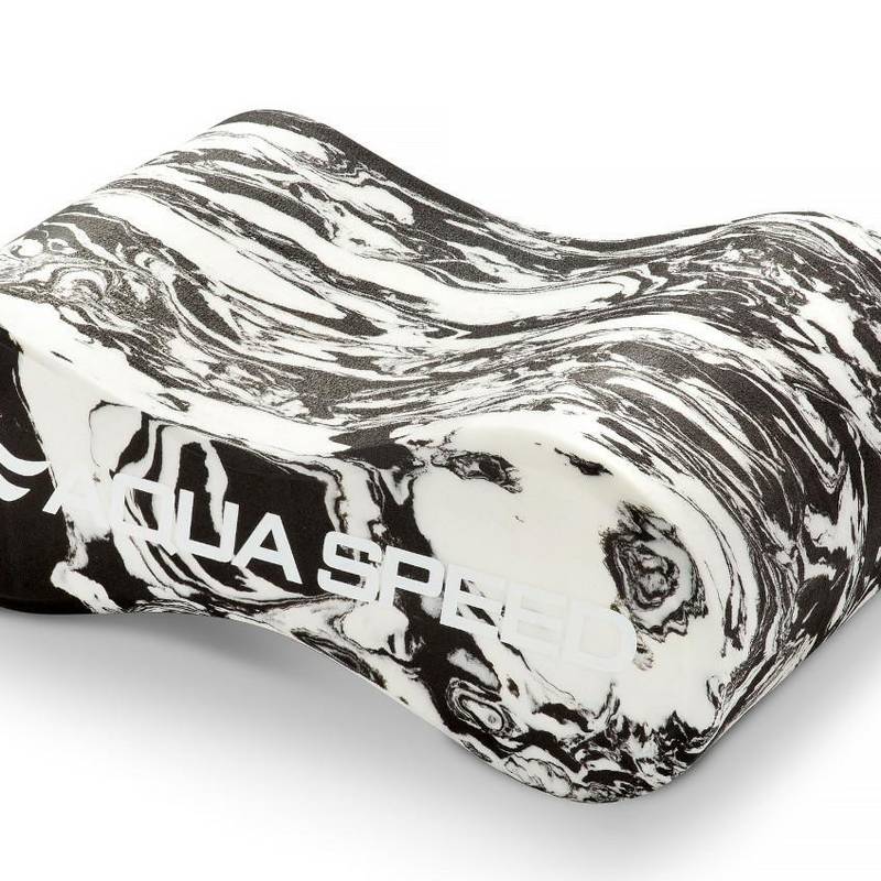 Колобашка для плавання Aqua Speed SWIRL PULLBUOY 61249 чорний, білий Уні 23,5х8,5х13 см DT-160-05, рис. 0