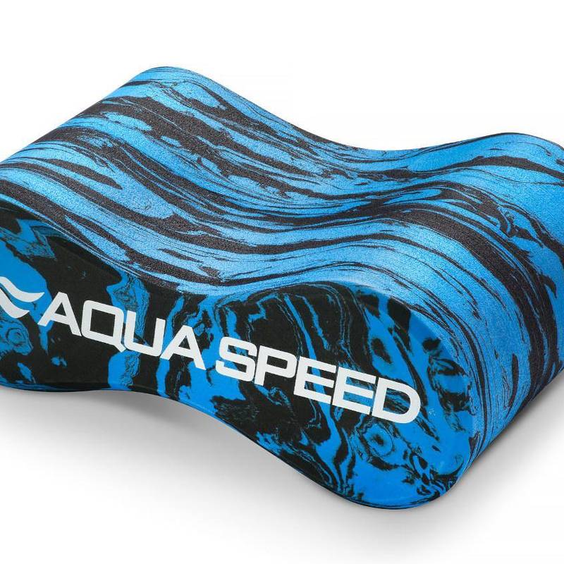Колобашка для плавання Aqua Speed SWIRL PULLBUOY 61251 синій, чорний Уні 23,5х8,5х13 см DT-160-10, рис. 0