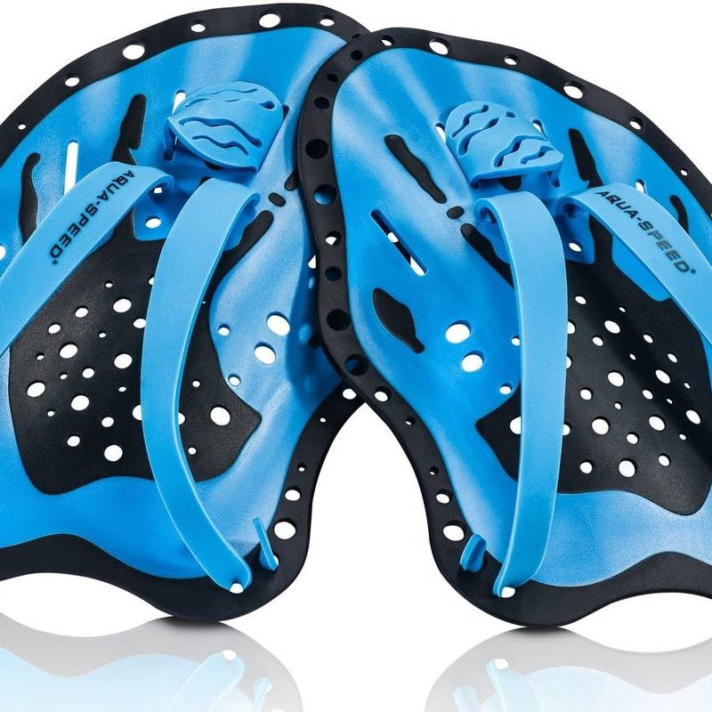 Лопатки для плавання Aqua Speed SWIM PADDLE 6971 синій Уні 19х13,5см DT-148-01, рис. 0