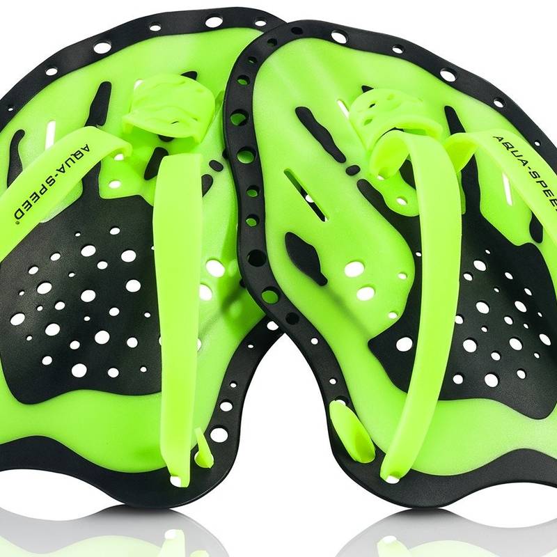 Лопатки для плавання Aqua Speed SWIM PADDLE 6972 зелений Уні 19х13,5см DT-148-38, рис. 0