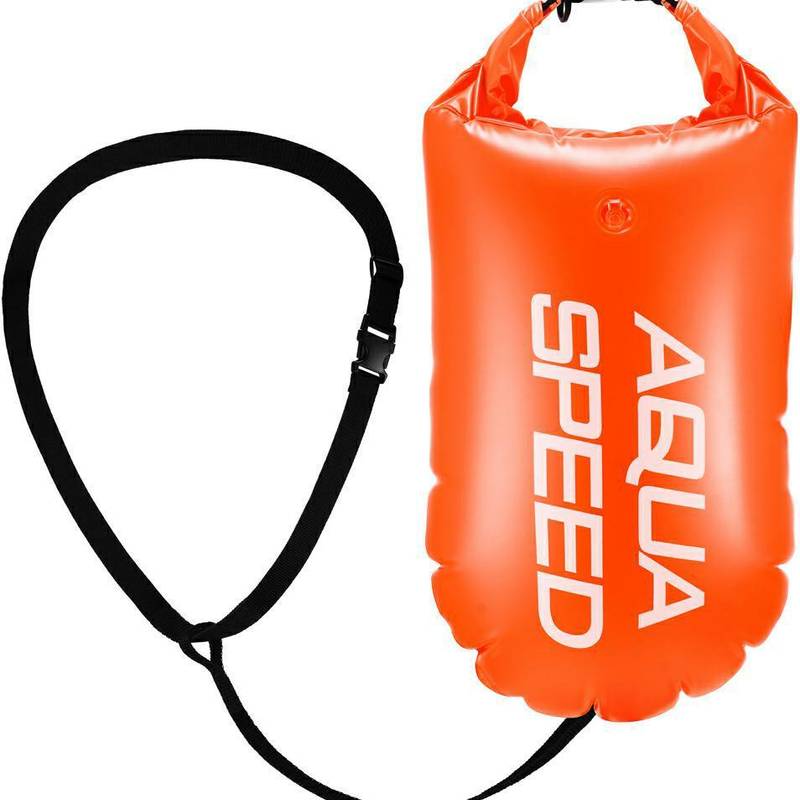 Буй для плавання Aqua Speed Open Water Swim Buoy 3977 помаранчевий Уні 17 літрів DT-540o, рис. 0