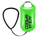 Буй для плавання Aqua Speed Open Water Swim Buoy 61240 салатовий, чорний Уні 17 літрів DT-540g, прев. 0