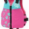 Жилет для плавання Aqua Speed Safe Splash 61123 бірюзовий, рожевий Діт 15-19 кг DT-626-03, прев. 0