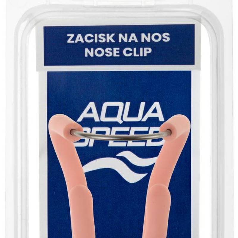 Затискач для носа Aqua Speed MT 60628 тілесний Уні OSFM DT-598, рис. 1