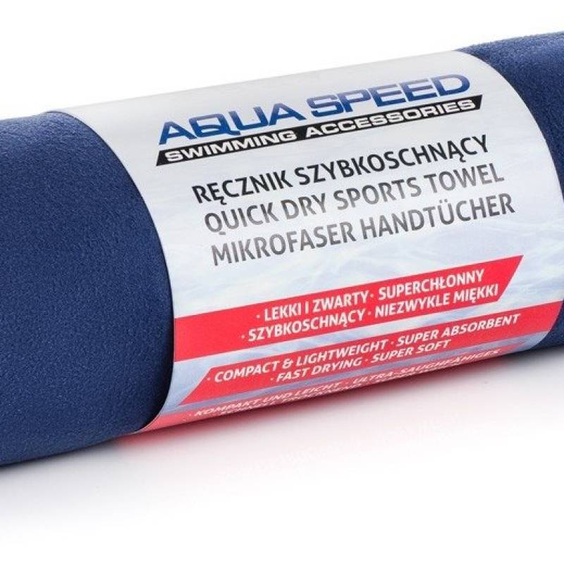 Рушник Aqua Speed DRY FLAT 7044 синій Уні 50х100 см DT-155-10, рис. 1