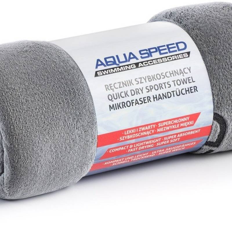 Рушник Aqua Speed DRY SOFT 7032 сірий  DT-156-03, рис. 1