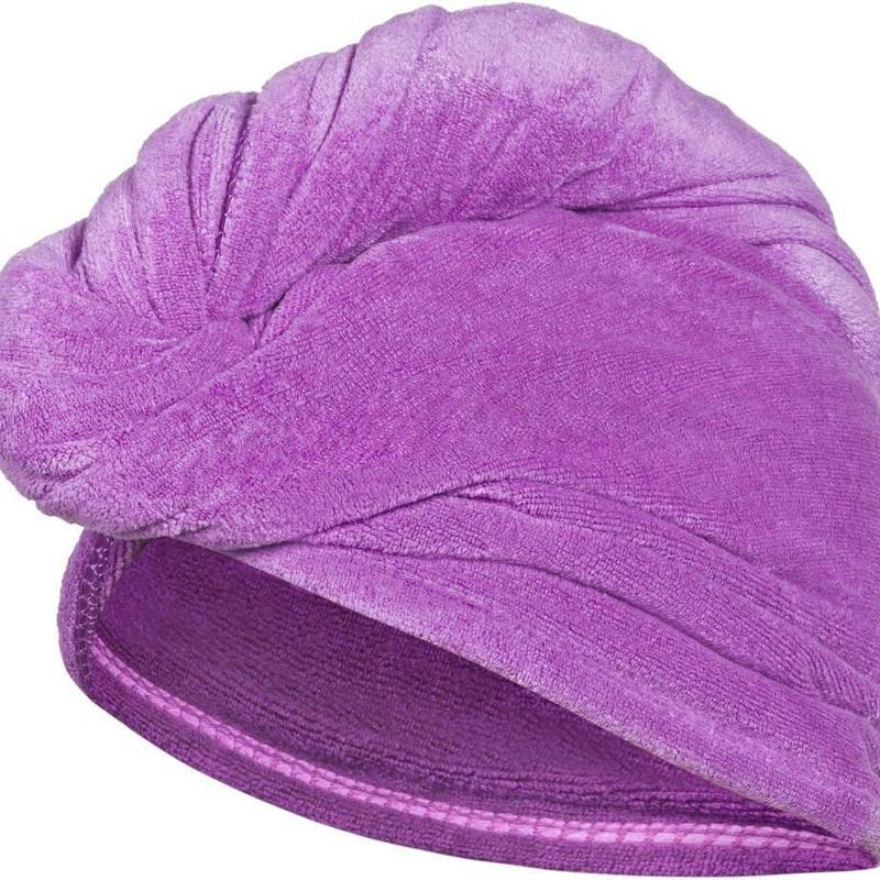 Рушник для волосся Aqua Speed HEAD TOWEL 7340 фіолетовий Жін 25х65 см DT-146-09, рис. 0