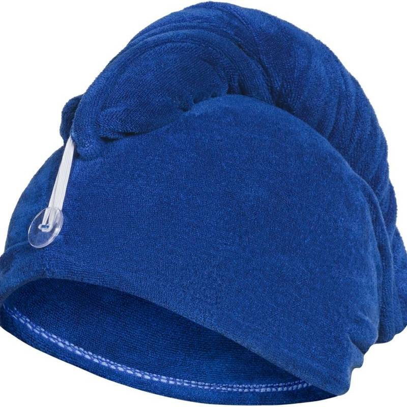 Рушник для волосся Aqua Speed HEAD TOWEL 7341 темно-синій Жін 25х65 см DT-146-01, рис. 1