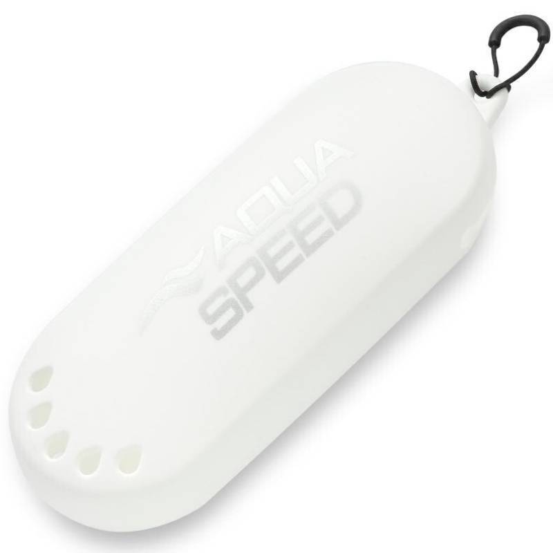 Чохол для окулярів Aqua Speed Silicone goggle case білий Уні OFSM DT-633-05, рис. 0