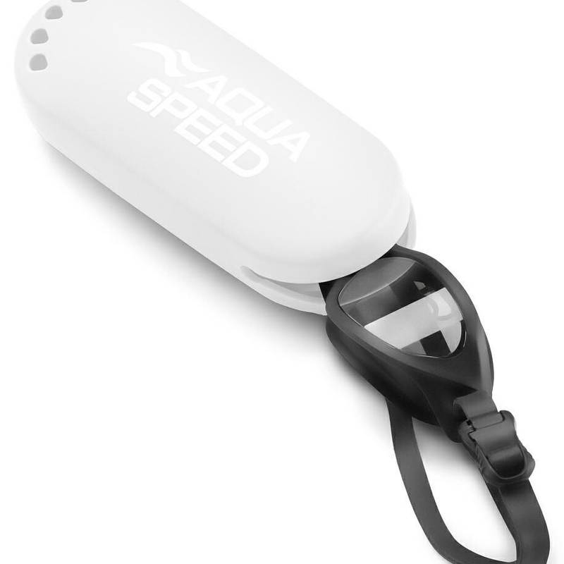 Чохол для окулярів Aqua Speed Silicone goggle case білий Уні OFSM DT-633-05, рис. 2