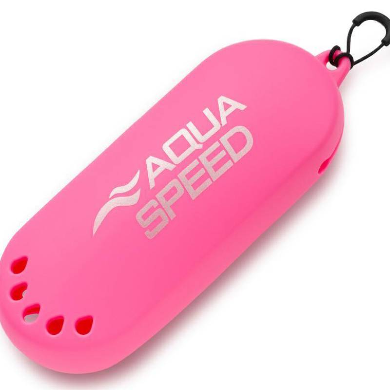 Чохол для окулярів Aqua Speed Silicone goggle case рожевий Уні OFSM DT-633-03, рис. 0