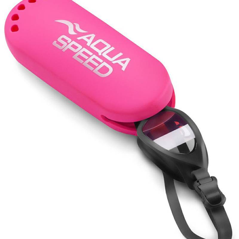 Чохол для окулярів Aqua Speed Silicone goggle case рожевий Уні OFSM DT-633-03, рис. 2