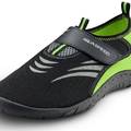 Аквашузи Aqua Speed AQUA SHOE MODEL 27A 7595 чорний, сірий, флуоресцентний жовтий Уні 35 DT-642-27A, прев. 2