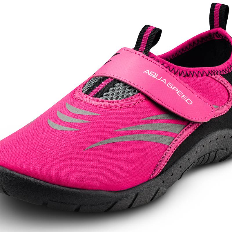 Аквашузи Aqua Speed AQUA SHOE MODEL 27C 7619 рожевий, сірий, чорний Уні 35 DT-642-27C, рис. 2
