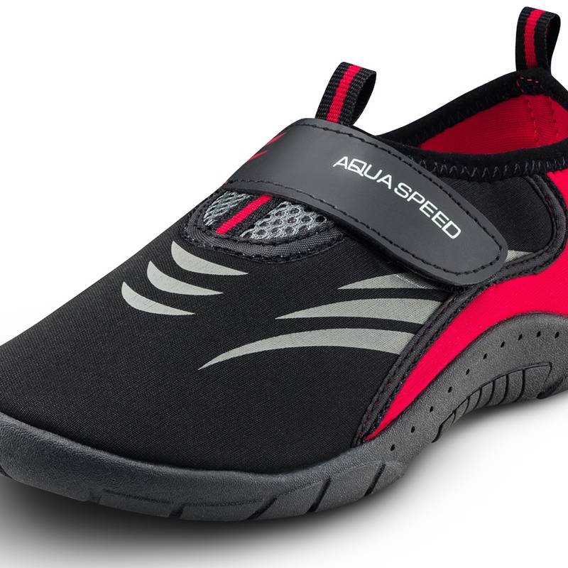 Аквашузи Aqua Speed AQUA SHOE MODEL 27D 7625 чорний, сірий, червоний Уні 41 DT-642-27D, рис. 2