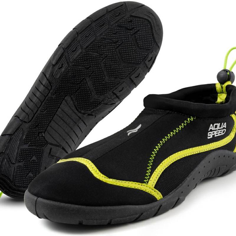 Аквашузи Aqua Speed AQUA SHOE MODEL 28B 61660 чорний, жовтий Уні 35 DT-704-78, рис. 2