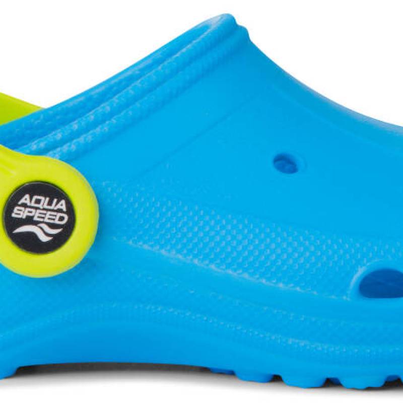 Крокси Aqua Speed LIMA 9951 блакитний, жовтий Діт 25 DT-555-02, рис. 1