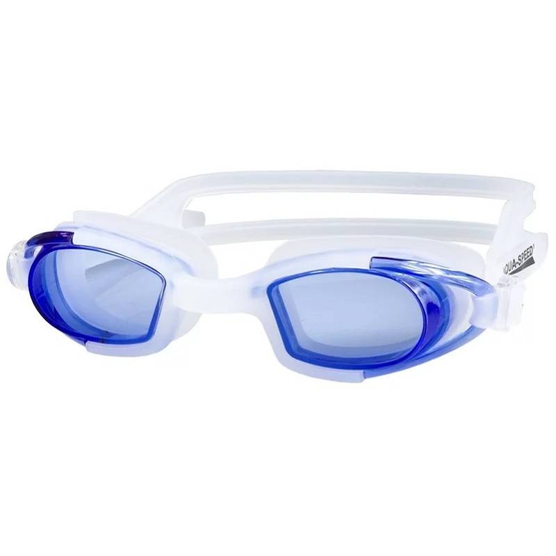 Окуляри для плавання Aqua Speed MAREA JR 014-61 білий, блакитний Діт OSFM DT-014-61, рис. 0