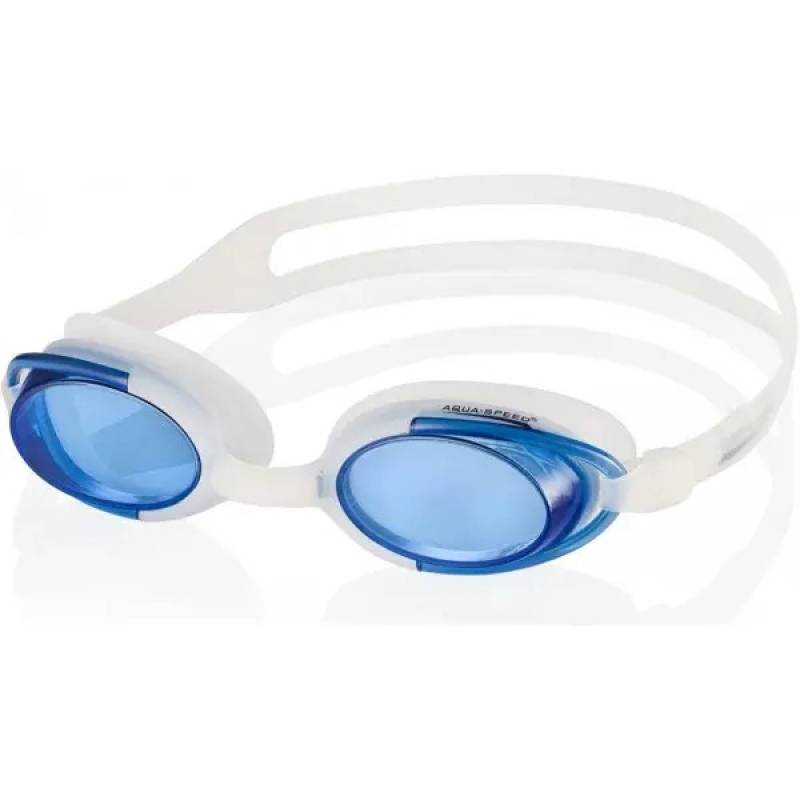 Окуляри для плавання Aqua Speed MALIBU 008-61 білий Уні OSFM DT-008-61, рис. 0