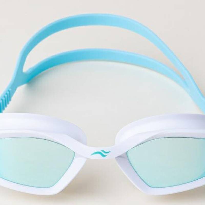 Окуляри для плавання Aqua Speed RAVEN MIRROR 61425 білий, бірюзовий Уні OFSM DT-713-29, рис. 2
