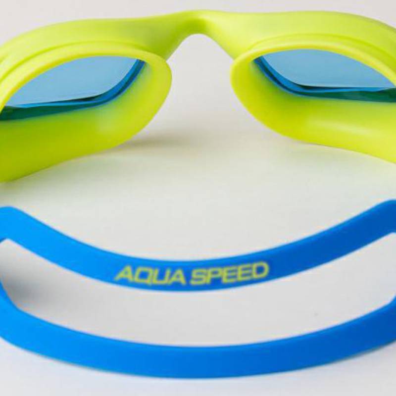 Окуляри для плавання Aqua Speed TORRENT 61456 жовтий, блакитний Уні OFSM DT-715-81, рис. 3