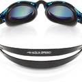 Окуляри для плавання Aqua Speed TRITON 2.0 MIRROR 60412 чорний, бірюзовий Уні OSFM DT-283-02, прев. 1