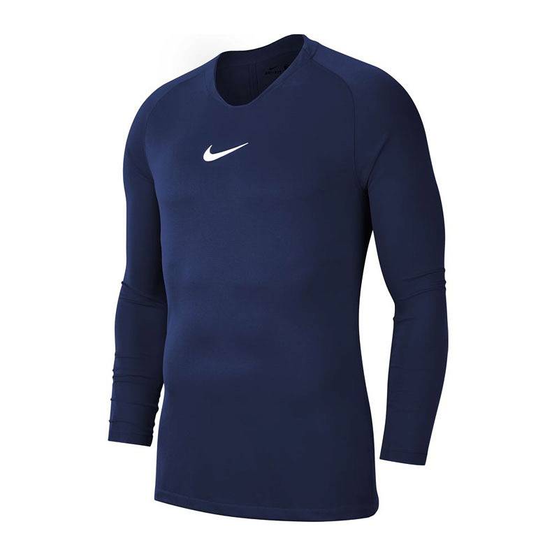 Детская компрессионая термофутболка Nike Dry Park First Layer LS AV2611-410, рис. 0